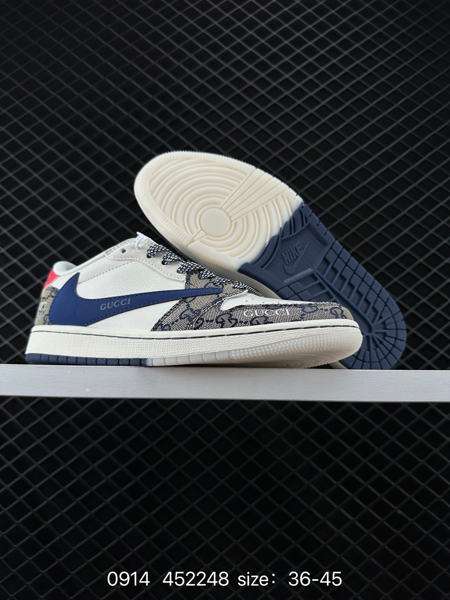 Travis Scott x Air Jordan 1 ” Reverse Mocha “